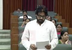 Deputy CM Pawan Kalyan spoke in the Assembly for the first time