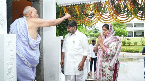 Special Pujas of Bhatti Vikramarka at Nalla Pochamma Temple