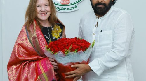 U.S. with Deputy Chief Minister Pawan Kalyan. Consul General meeting