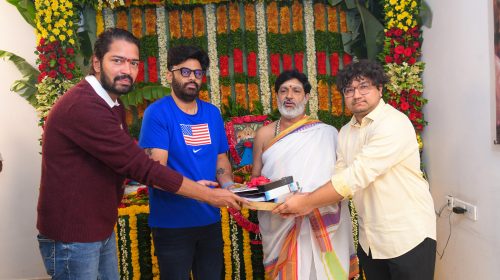 Production No. 29 produced by Sitara Entertainments with Allari Naresh in the lead role begins with pooja programs