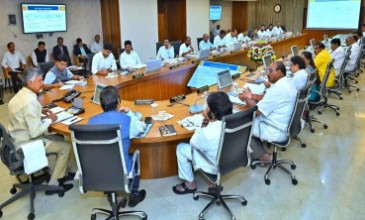 CM Chandrababu's cabinet meeting