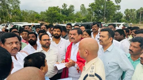 CM Revanth Reddy's arrival