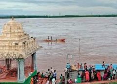 The flow of Godavari is increasing