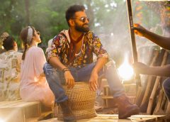 Ustad Ram Pothineni, Puri Jagannadh, Sanjay Dutt, Charmy Kaur, Puri Connects 'Double Smart' trailer launch in Vizag on August 4