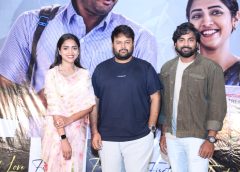 Sensational composer SS Thaman at the launch of the first love song