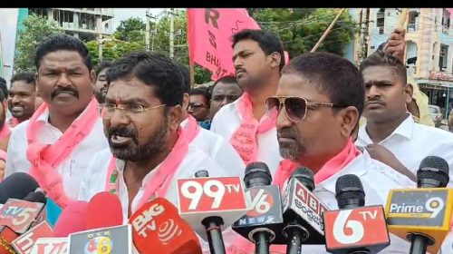 Revanth Reddy, Batti Vikramarka effigy burning