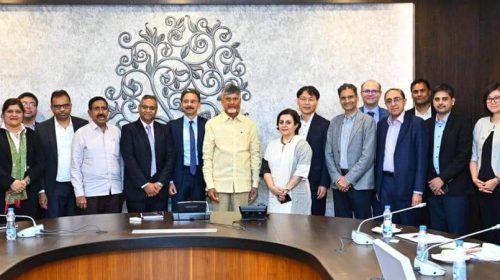 World Bank representatives meeting with Chandrababu