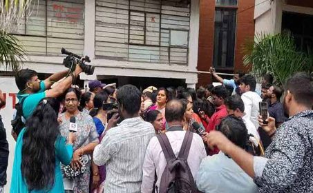 Tension at Women's Commission office