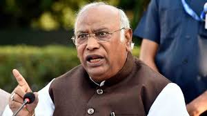 Congress chief Mallikarjun Kharge