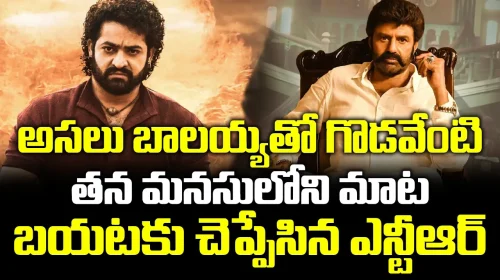 Jr NTR About Issue with BalayaKrishna