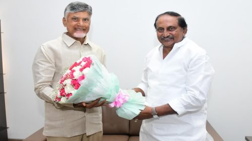 చంద్రబాబుతో కిరణ్ కుమార్ రెడ్డి భేటీ