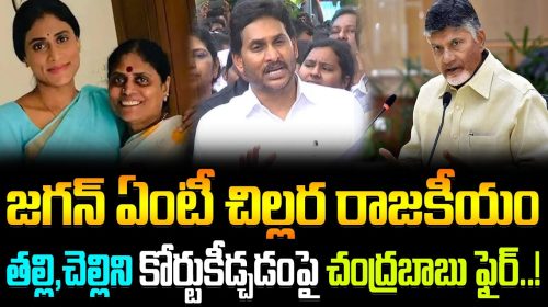 జగన్ ఏంటీ చిల్లర రాజకీయం