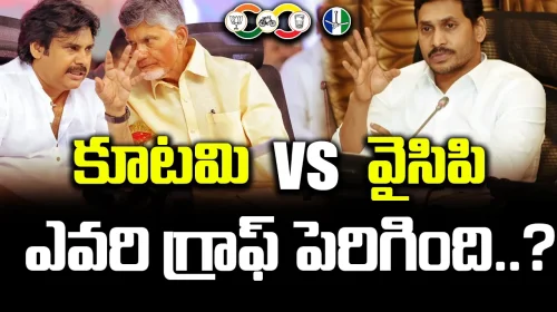 వైసిపి Vs కూటమి.. ఎవరి గ్రాఫ్ పెరిగింది