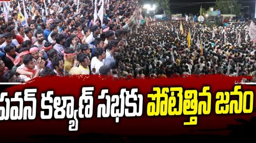 పవన్ సభలకు పోటెత్తున్న జనం