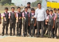 National Farmers Day : జాతీయ రైతు దినోత్సవ సందర్భంగా కృష్ణవేణి విద్యార్థుల ర్యాలి.