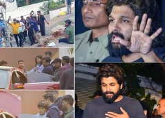 Why did Allu Arjun, who is on bail, hold a press meet?