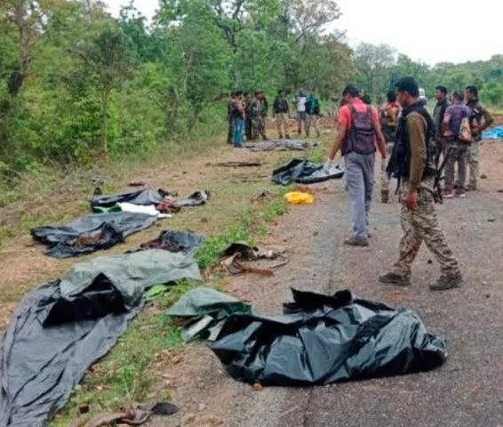 A massive encounter took place in Bijapur district of Chhattisgarh state