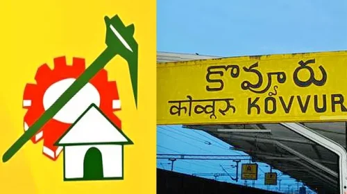 Kovvur constituency in East Godavari district to TDP