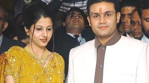 Virender-Sehwag-and-Aarti-Ahlawat