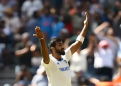 Team India's star pacer Jasprit Bumrah created a record.