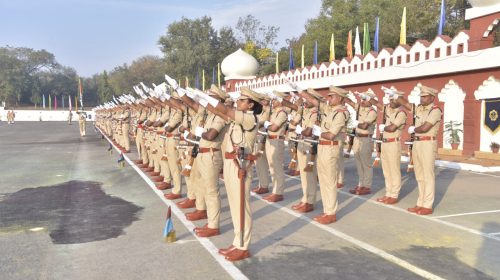 Parade of CISF jawans