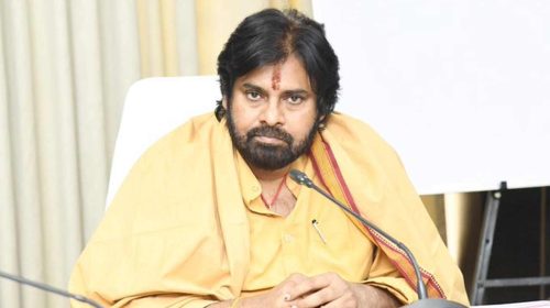 Drone movement near AP Deputy CM Pawan Kalyan's camp office created a commotion