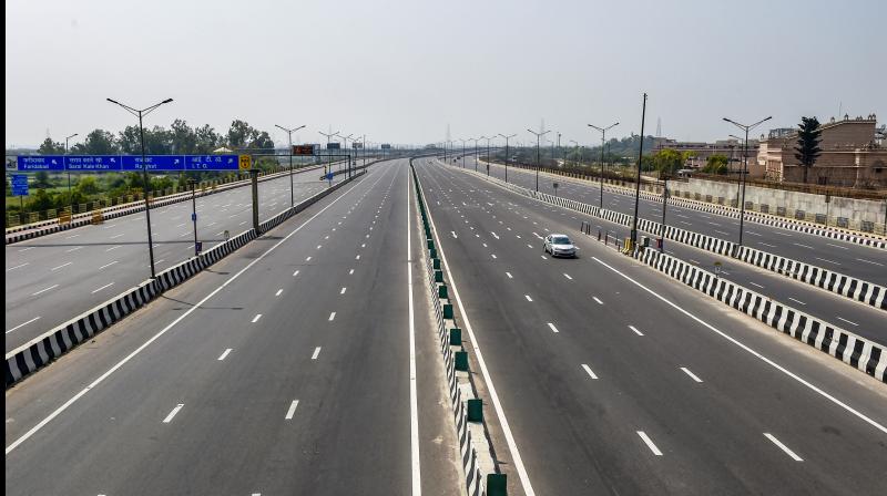 national highway in AP is four lanes