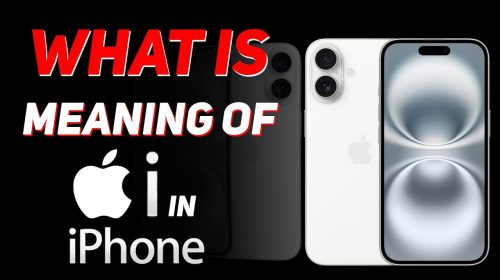 What is Meaning of I in Iphone