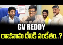 Why AP Fiber Net Chairman GV Reddy Resigned | తెలుగుదేశం పార్టీకి షాక్ | రాజీనామ దేనికి సంకేతం |