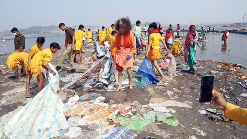 Lucknow: 600 tons of waste in Prayagraj