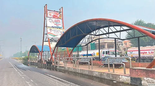 Bezawada BRTS project,