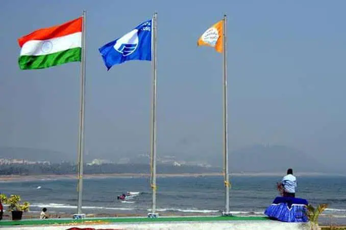 Rushikonda Beach awarded 'Blue Flag'