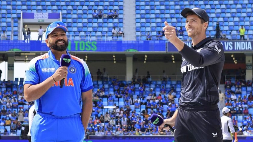 New Zealand vs. India.