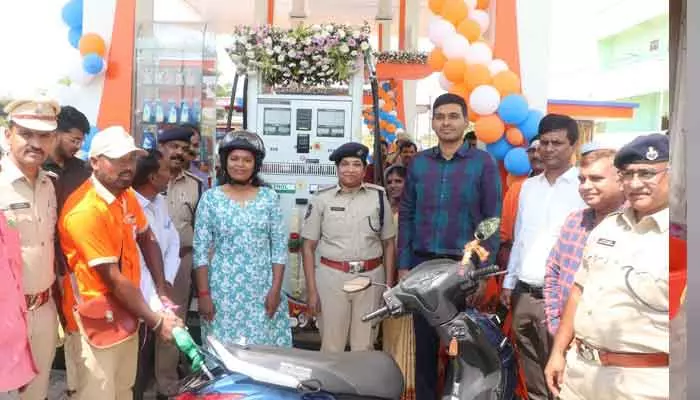 telangana-petrol-pump-inaugurated